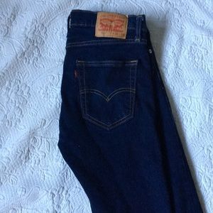 Levi's Men's Blue Jeans 512 Slim Fit
